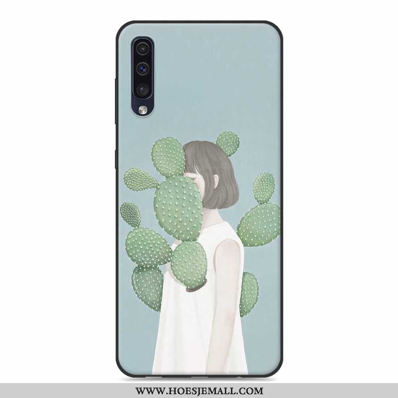 Hoesje Samsung Galaxy A30s Zacht Siliconen Anti-fall Trend Scheppend Mobiele Telefoon Persoonlijk Wi