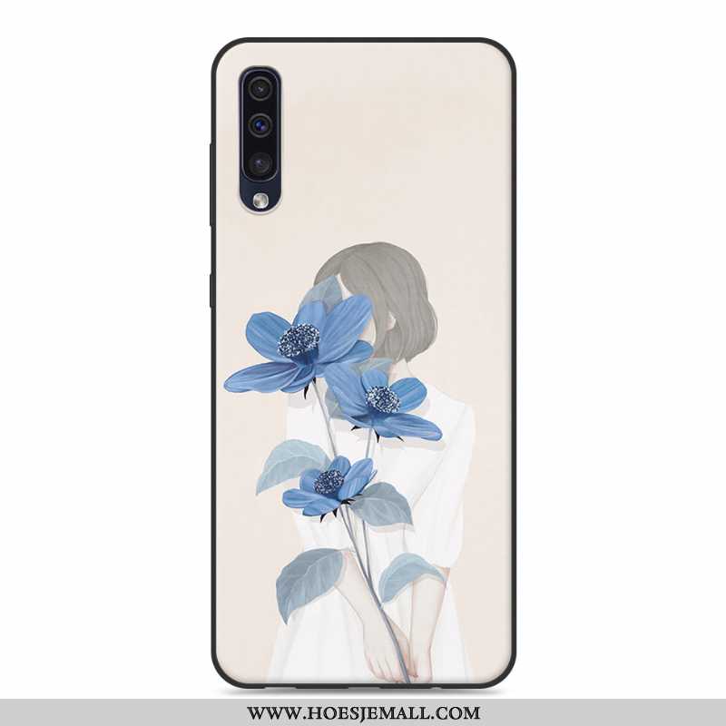 Hoesje Samsung Galaxy A30s Zacht Siliconen Anti-fall Trend Scheppend Mobiele Telefoon Persoonlijk Wi