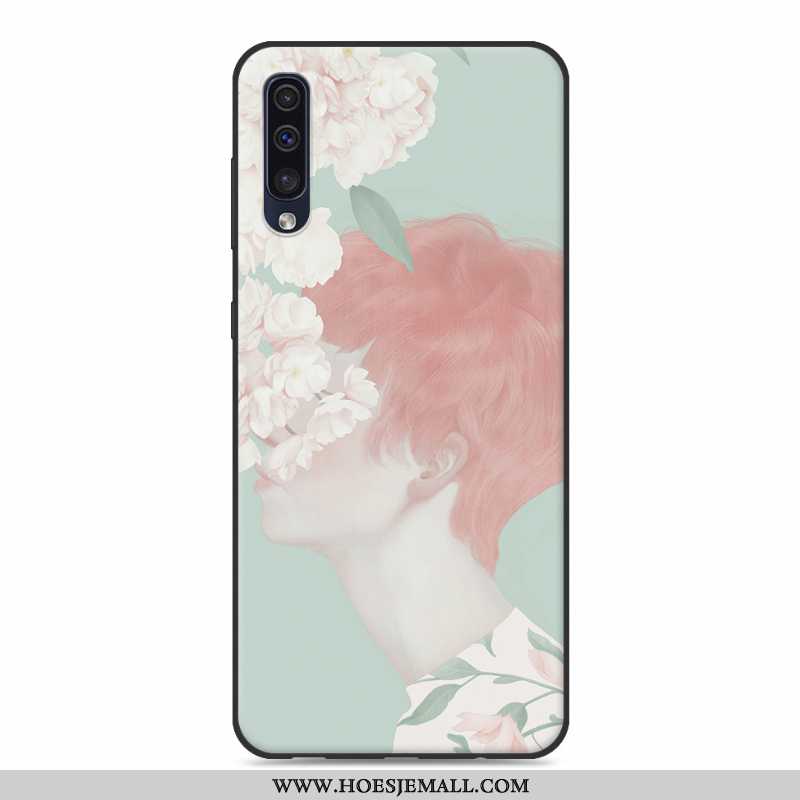 Hoesje Samsung Galaxy A30s Zacht Siliconen Anti-fall Trend Scheppend Mobiele Telefoon Persoonlijk Wi