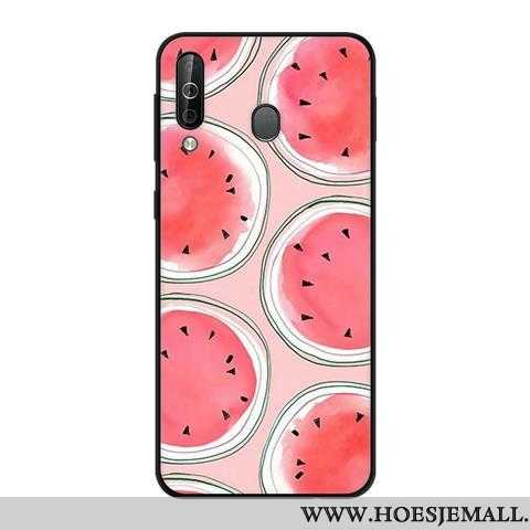 Hoesje Samsung Galaxy A40s Zacht Bescherming Ster Hoes Scheppend Mobiele Telefoon Groen