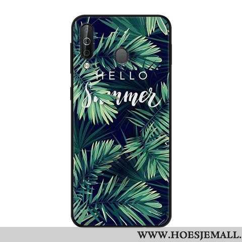 Hoesje Samsung Galaxy A40s Zacht Bescherming Ster Hoes Scheppend Mobiele Telefoon Groen