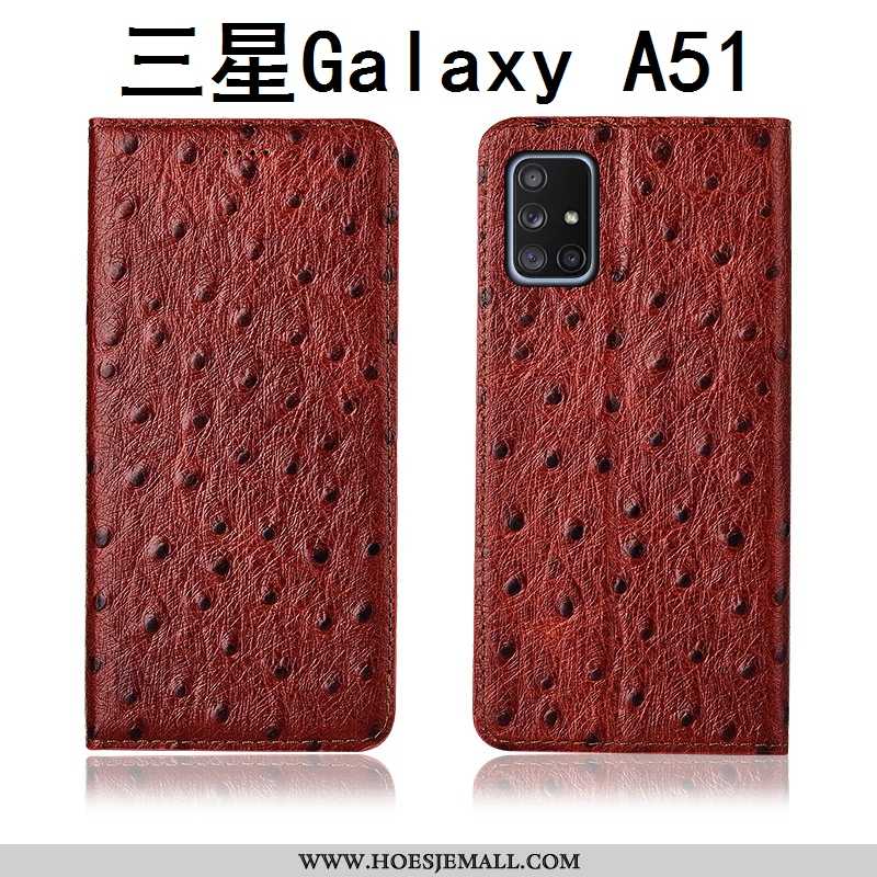 Hoesje Samsung Galaxy A51 Patroon Siliconen Bescherming Schrobben Nieuw Mobiele Telefoon Anti-fall Z