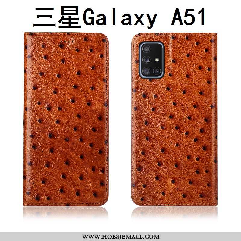 Hoesje Samsung Galaxy A51 Patroon Siliconen Bescherming Schrobben Nieuw Mobiele Telefoon Anti-fall Z