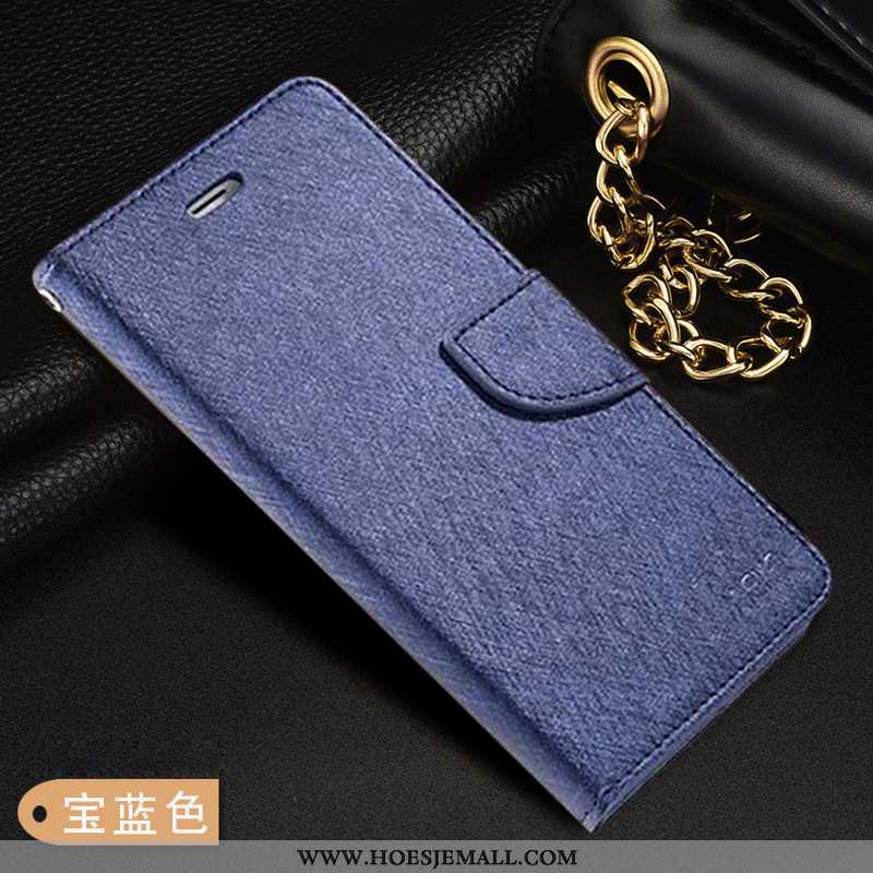 Hoesje Samsung Galaxy A51 Leren Purper Mobiele Telefoon Ster Folio Gesp Roos