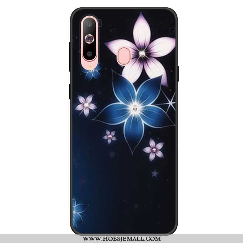 Hoes Samsung Galaxy A60 Siliconen Bescherming Roze Persoonlijk Hoesje Mobiele Telefoon Vers