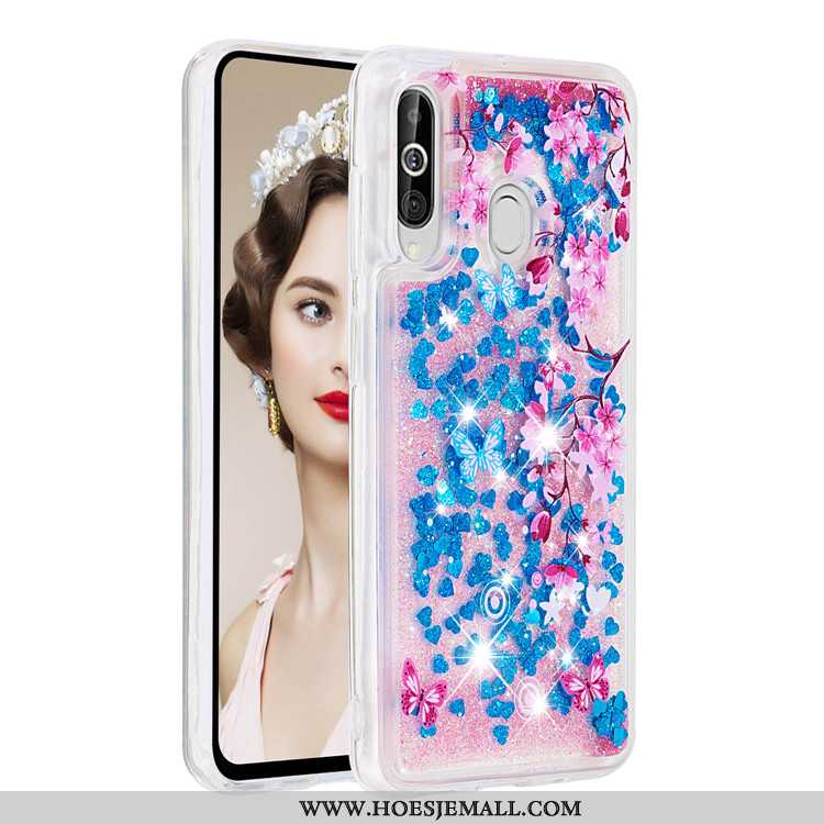 Hoes Samsung Galaxy A60 Trend Spotprent Mobiele Telefoon Anti-fall Ster Blauw Blauwe