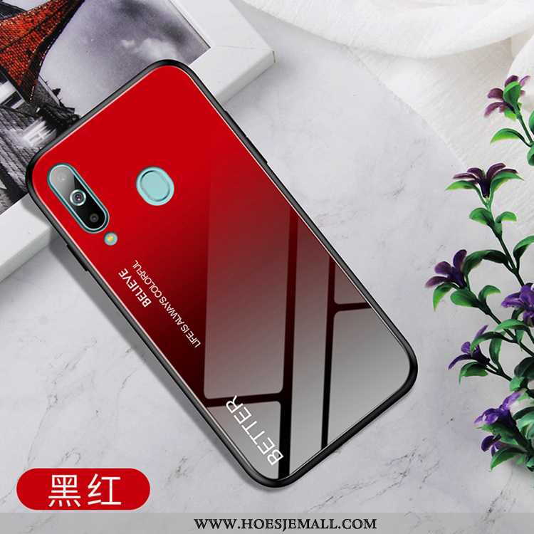 Hoes Samsung Galaxy A60 Persoonlijk Trend Rood Mobiele Telefoon Ster Hanger