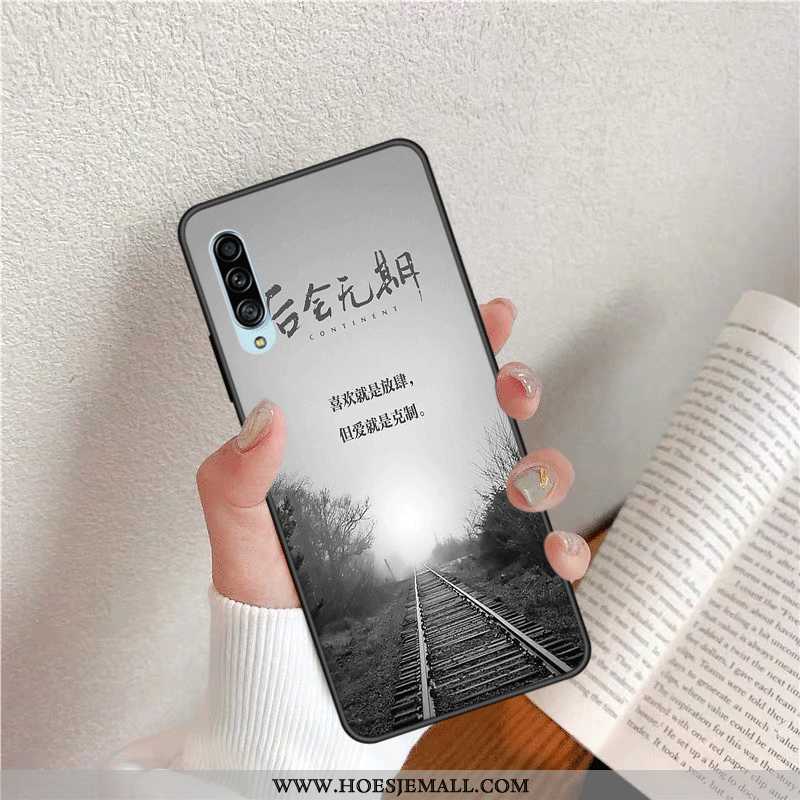 Hoesje Samsung Galaxy A70s Siliconen Bescherming Ster Vers Schrobben Scheppend Blauwe