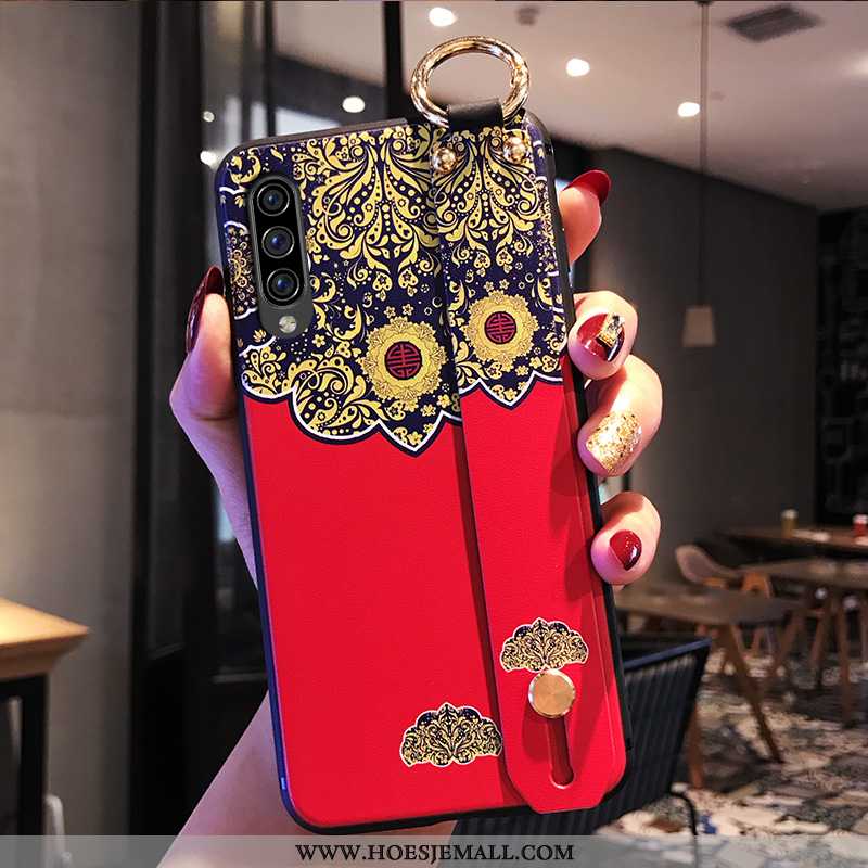 Hoes Samsung Galaxy A70s Trend Siliconen Anti-fall All Inclusive Paleis Chinese Stijl Persoonlijk Ro