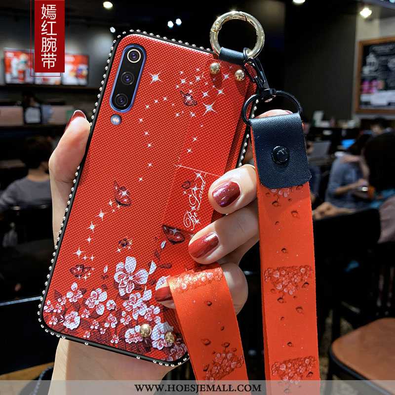 Hoesje Samsung Galaxy A70s Hanger Trend Anti-fall Siliconen Mobiele Telefoon Kunst Ster Witte