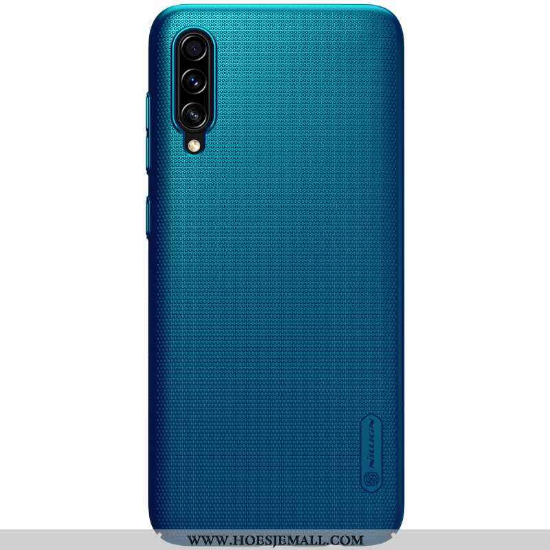 Hoes Samsung Galaxy A70s Dun Bescherming Schrobben Ster Hard Anti-fall Blauwe