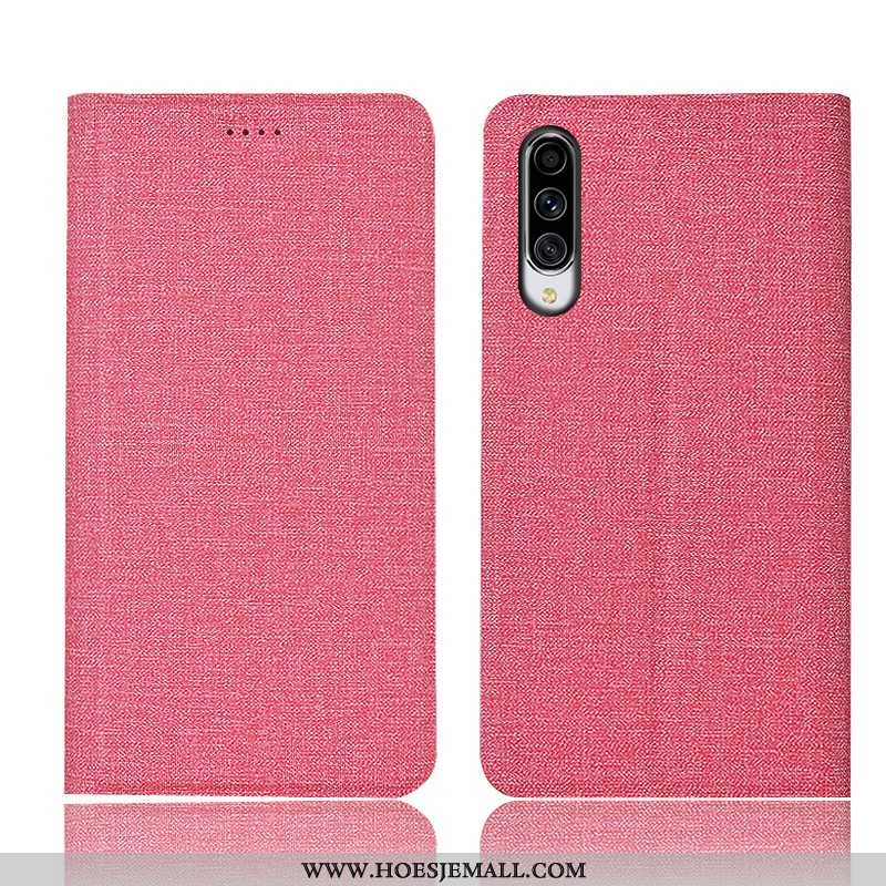 Hoesje Samsung Galaxy A70s Bescherming Katoen En Linnen Hoes Mobiele Telefoon All Inclusive Folio An