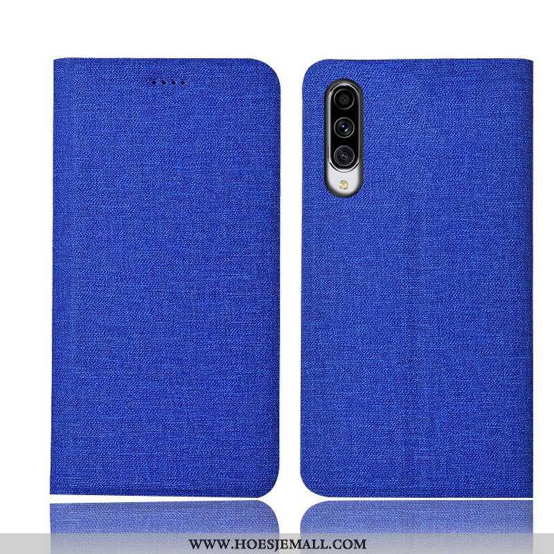 Hoesje Samsung Galaxy A70s Bescherming Katoen En Linnen Hoes Mobiele Telefoon All Inclusive Folio An