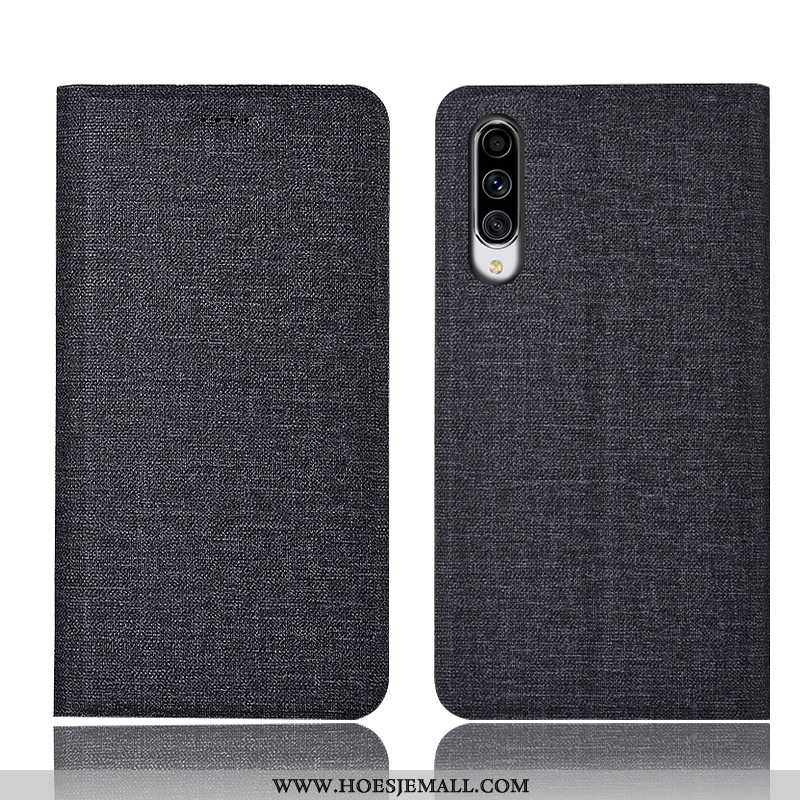 Hoesje Samsung Galaxy A70s Bescherming Katoen En Linnen Hoes Mobiele Telefoon All Inclusive Folio An