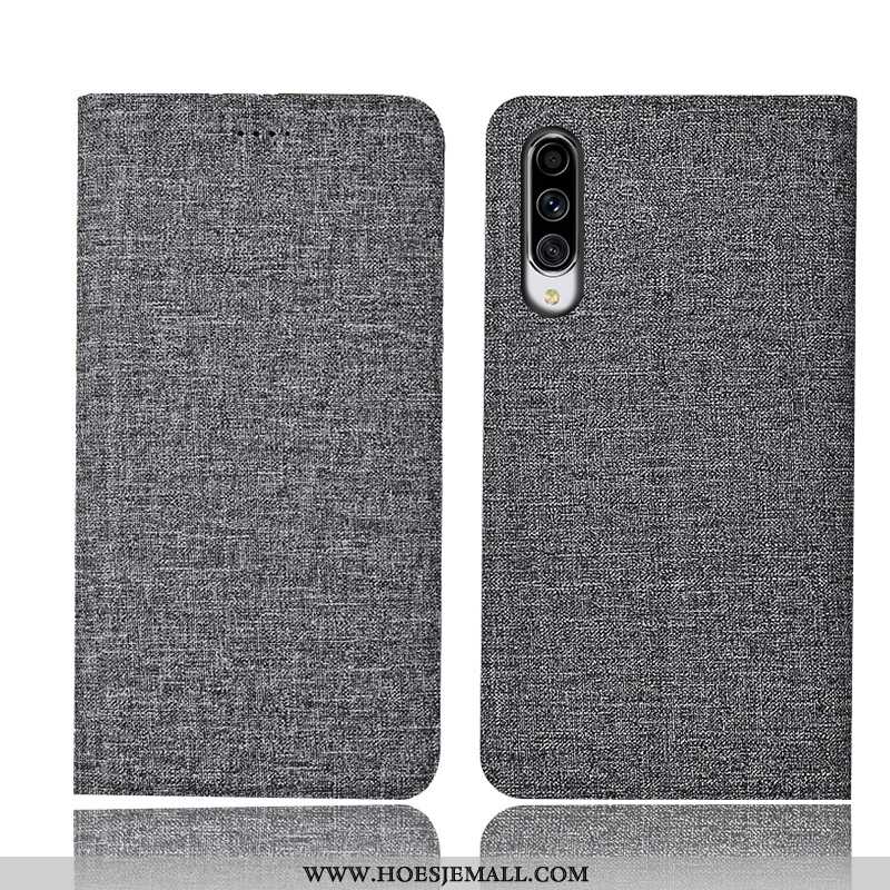 Hoesje Samsung Galaxy A70s Bescherming Katoen En Linnen Hoes Mobiele Telefoon All Inclusive Folio An