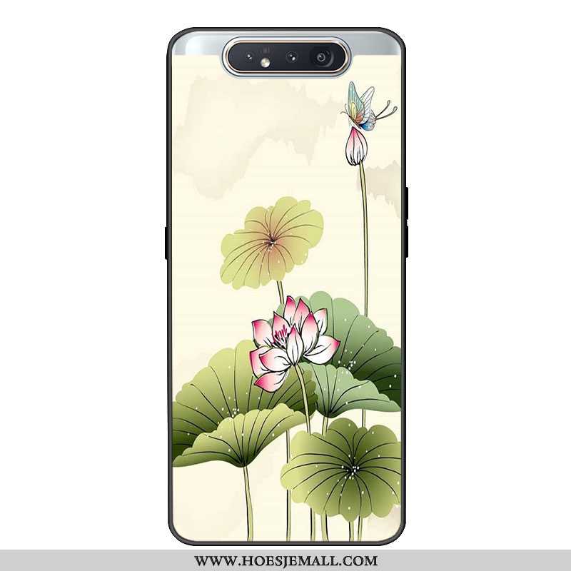 Hoesje Samsung Galaxy A80 Persoonlijk Trend Roze Vers All Inclusive Siliconen