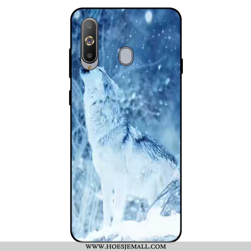 Hoes Samsung Galaxy A8s Zacht Siliconen Ster Scheppend Pas All Inclusive Mobiele Telefoon Blauwe