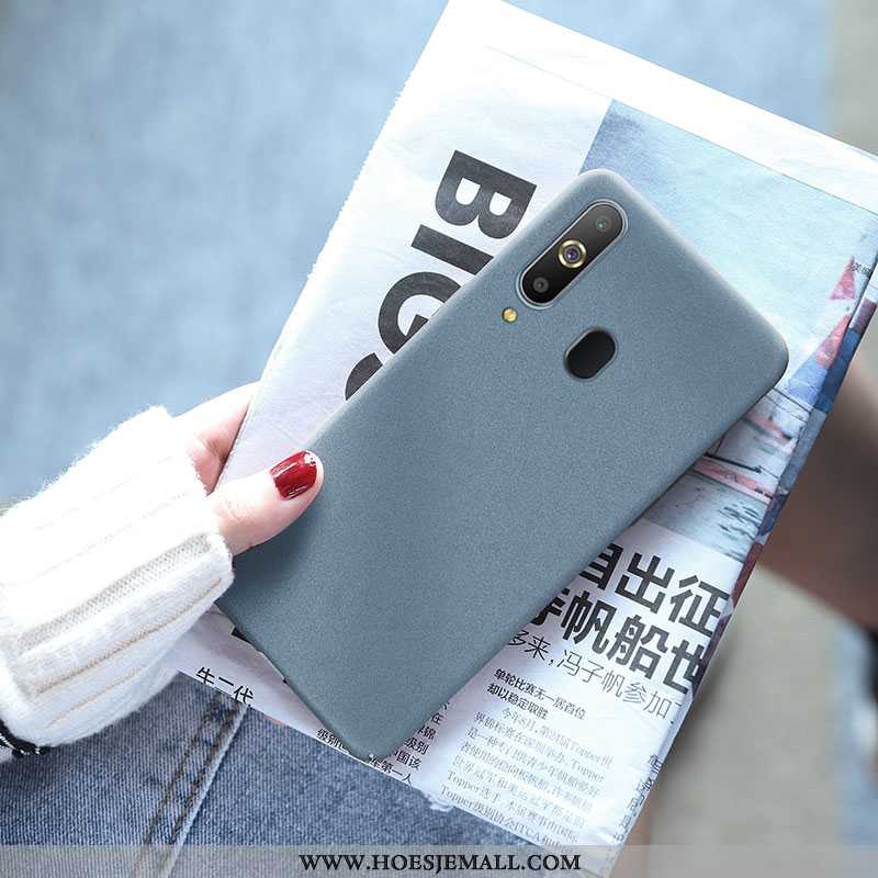 Hoesje Samsung Galaxy A8s Bescherming Schrobben Mobiele Telefoon Rood Trend All Inclusive Scheppend