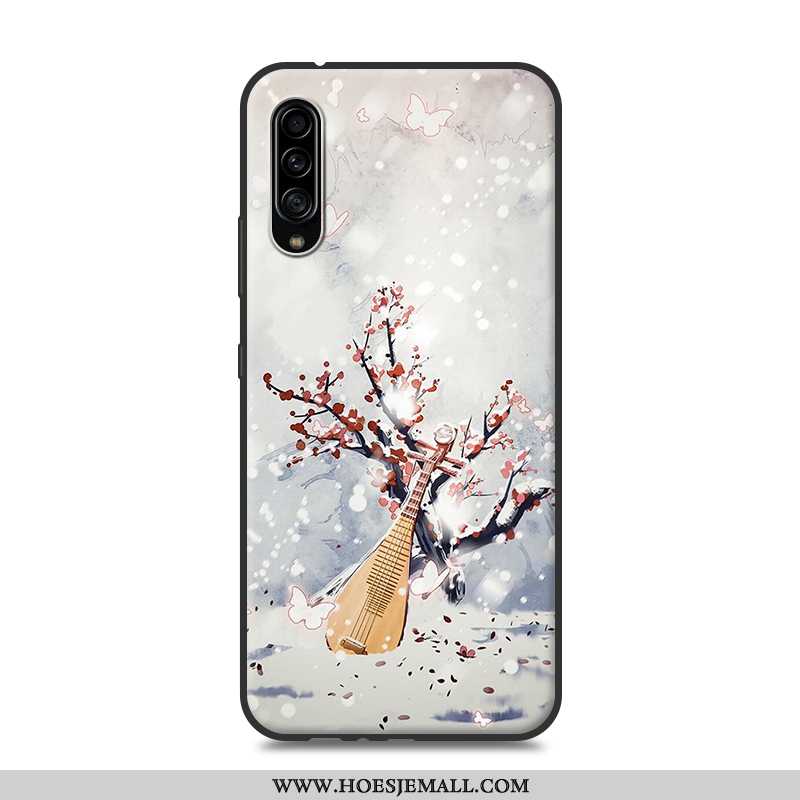 Hoesje Samsung Galaxy A90 5g Bescherming Persoonlijk Hoes Roze Siliconen Mobiele Telefoon