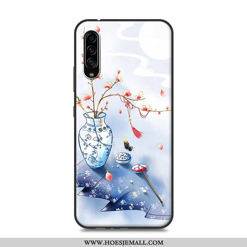 Hoesje Samsung Galaxy A90 5g Bescherming Persoonlijk Hoes Roze Siliconen Mobiele Telefoon