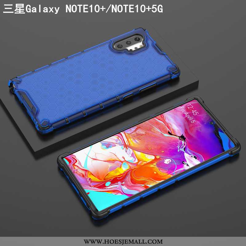 Hoesje Samsung Galaxy Note 10+ Trend Super Mobiele Telefoon Doorzichtig Hoes Ster Eenvoudige Groen