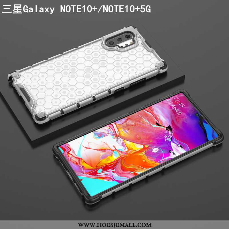 Hoesje Samsung Galaxy Note 10+ Trend Super Mobiele Telefoon Doorzichtig Hoes Ster Eenvoudige Groen