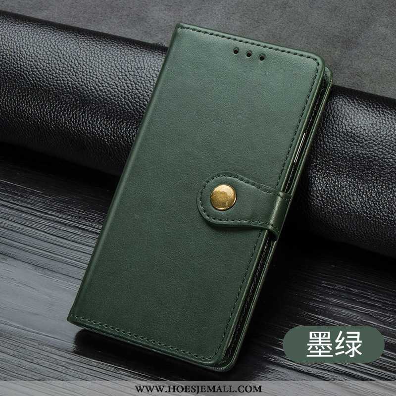 Hoesje Samsung Galaxy Note 8 Leren Portemonnee Anti-fall All Inclusive Bescherming Clamshell Khaki