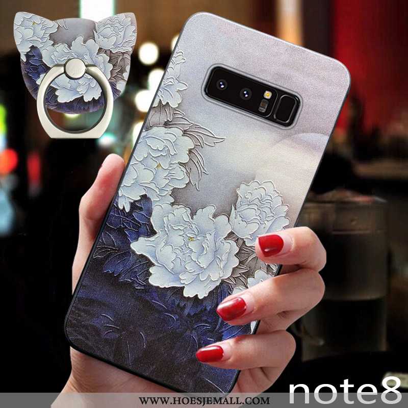 Hoesje Samsung Galaxy Note 8 Super Dun Schrobben High End Grijs All Inclusive