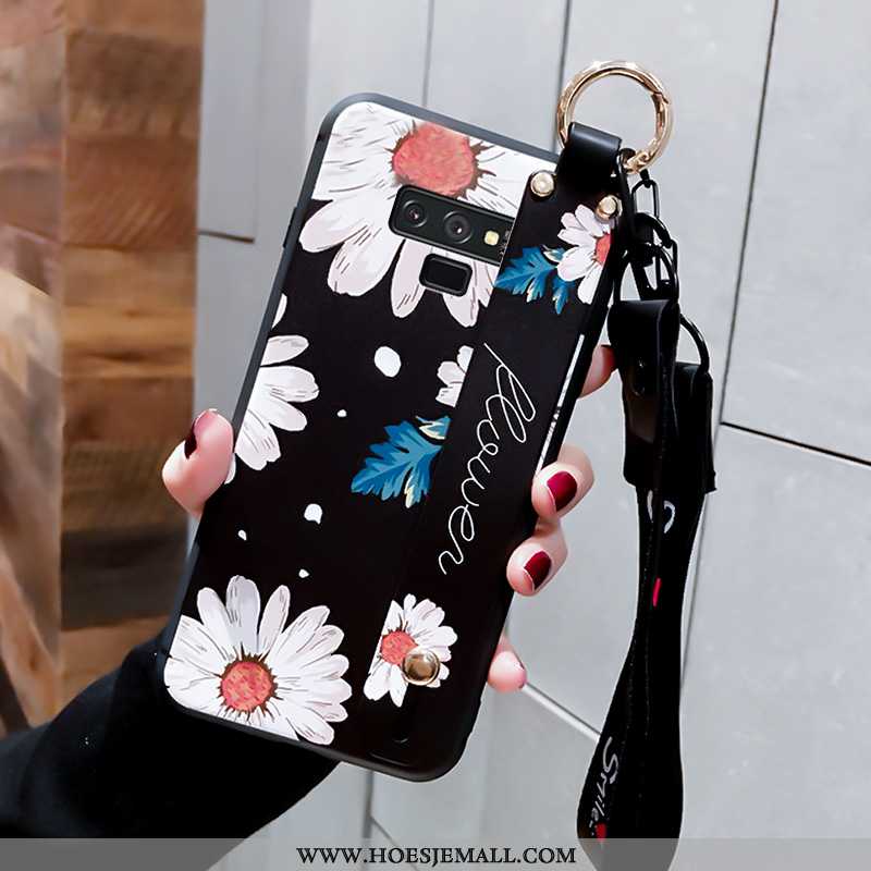 Hoesje Samsung Galaxy Note 9 Hanger Scheppend Ster Schrobben Kunst Trend Siliconen Zwarte