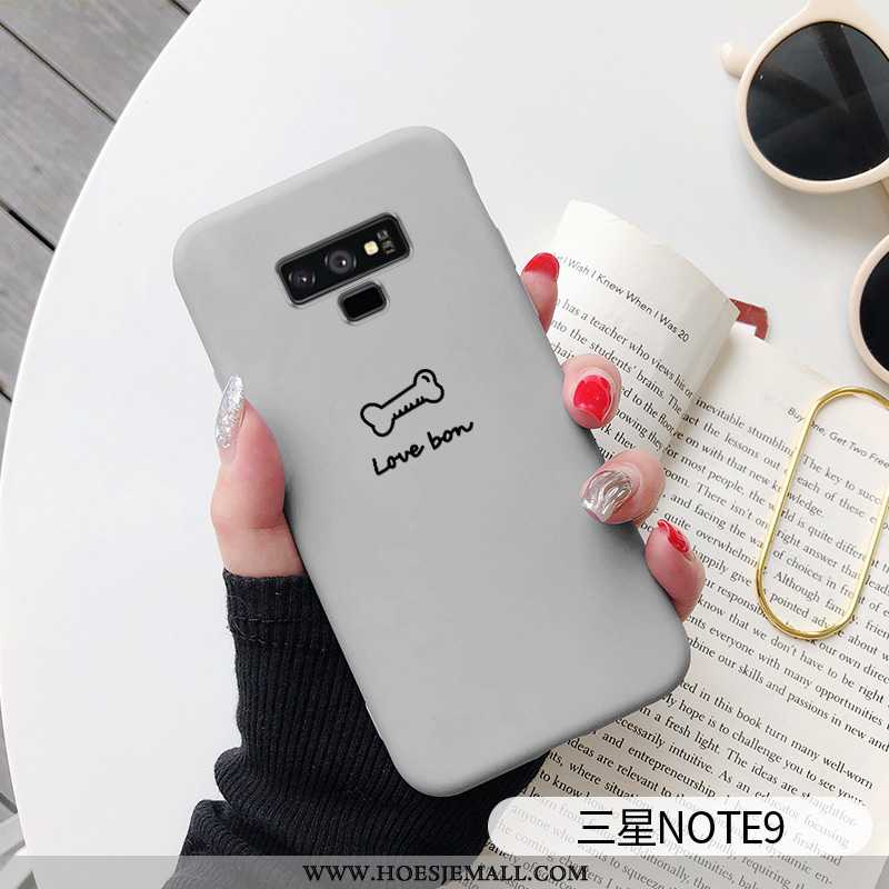 Hoesje Samsung Galaxy Note 9 Trend Zacht Anti-fall Lovers Scheppend All Inclusive Mooie Donkerblauwe