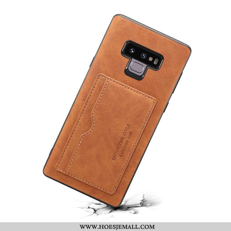 Hoes Samsung Galaxy Note 9 Zacht Bescherming Ondersteuning Mobiele Telefoon Kaart All Inclusive Ster