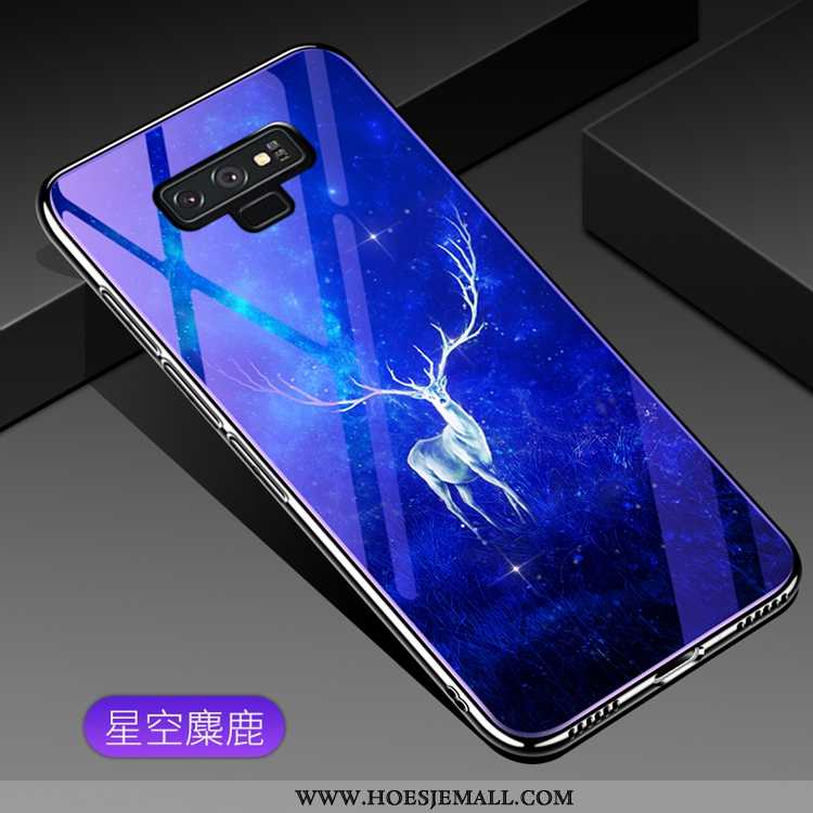 Hoesje Samsung Galaxy Note 9 Mode Glas Ster Mobiele Telefoon Purper Hoes