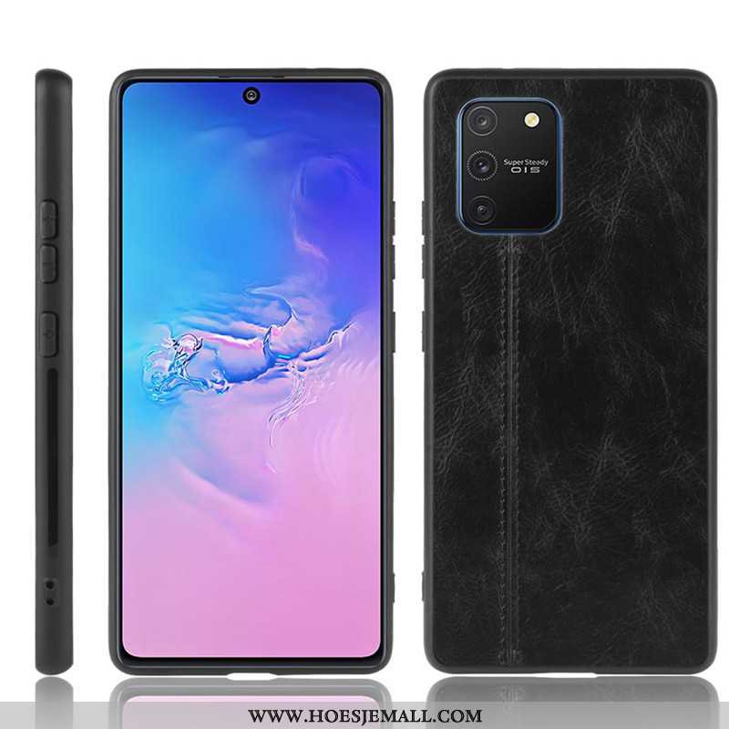 Hoesje Samsung Galaxy S10 Lite Bescherming Patroon Hoes Koe Hard Mobiele Telefoon Rood