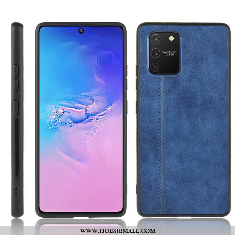 Hoesje Samsung Galaxy S10 Lite Bescherming Patroon Hoes Koe Hard Mobiele Telefoon Rood