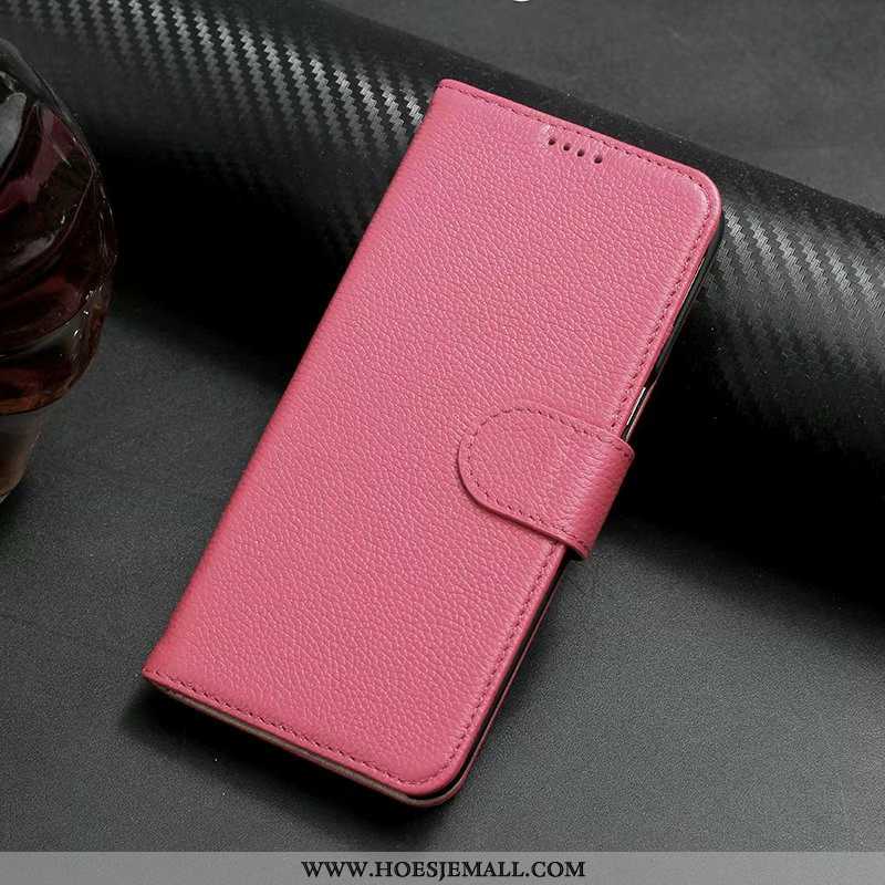 Hoesje Samsung Galaxy S10 Bescherming Leren Echt Leer Leer All Inclusive Hoes Anti-fall Bruine