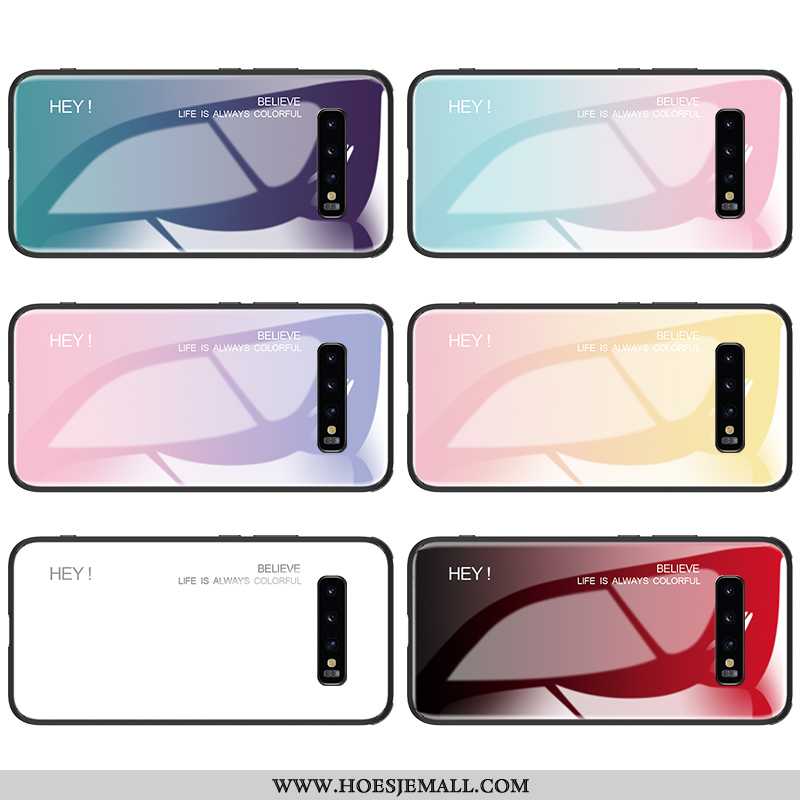 Hoesje Samsung Galaxy S10 Persoonlijk Scheppend Mode Roze Bescherming Hoes