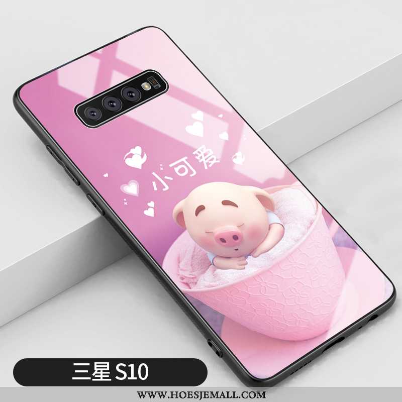 Hoesje Samsung Galaxy S10 Persoonlijk Scheppend Lovers Blauw Hard Ster Mooie Blauwe