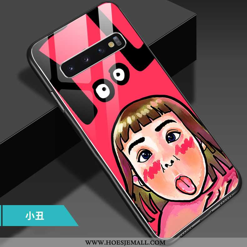 Hoes Samsung Galaxy S10 Trend Zacht Ster Persoonlijk Mobiele Telefoon All Inclusive Glas Geel