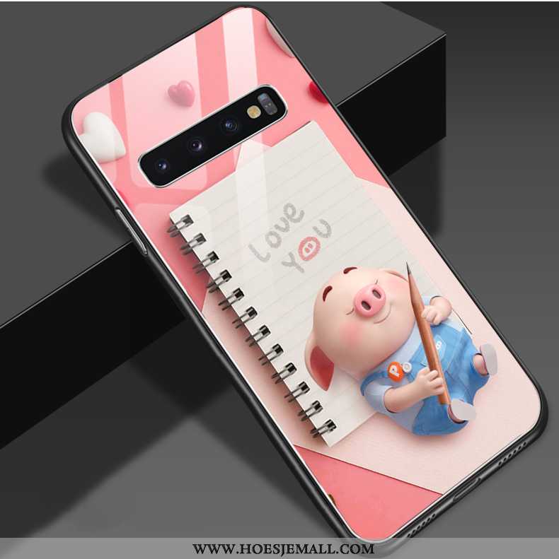 Hoesje Samsung Galaxy S10 Trend Zacht Scheppend Persoonlijk All Inclusive Hanger Blauw Blauwe