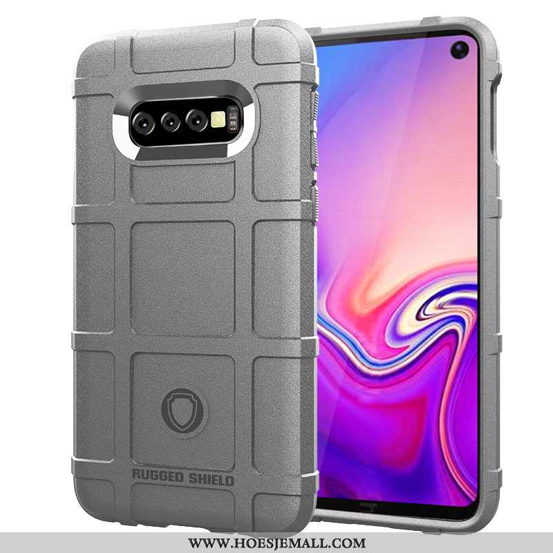 Hoesje Samsung Galaxy S10+ Bescherming Schrobben Ster Trend Persoonlijk Scheppend Bruine