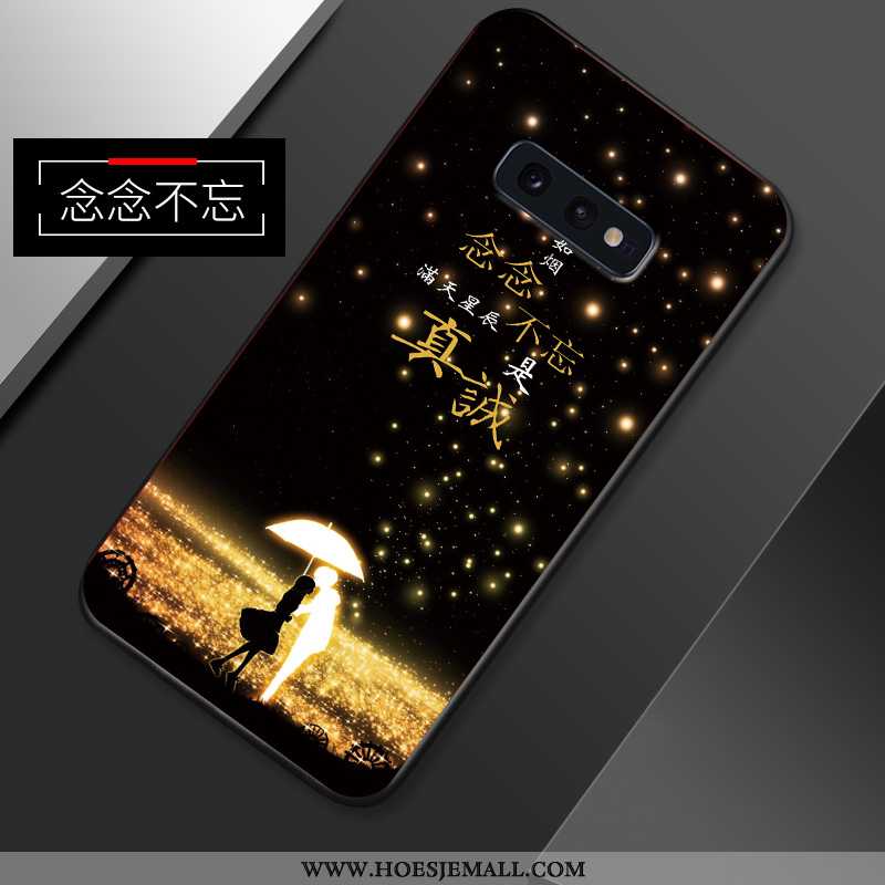 Hoesje Samsung Galaxy S10e Schrobben Persoonlijk Eenvoudige Hoes Bescherming Siliconen All Inclusive