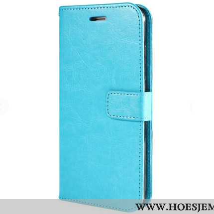 Hoes Samsung Galaxy S10e Bescherming Leren Hoesje Ster Clamshell Jeugd Kaart Scheppend Blauwe