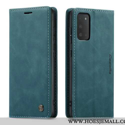 Hoesje Samsung Galaxy S20+ Trend Bescherming Anti-fall All Inclusive Clamshell Nieuw Leren Khaki