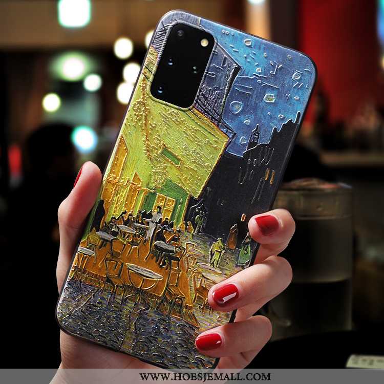 Hoesje Samsung Galaxy S20+ Trend Super Lovers Europa Scheppend Kunst Blauwe