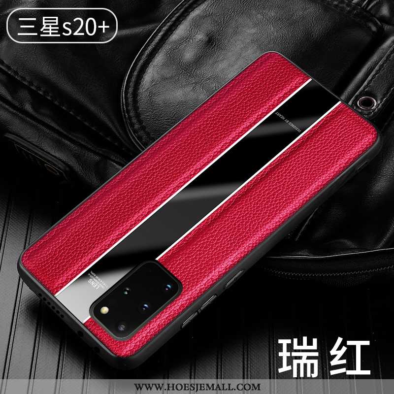 Hoes Samsung Galaxy S20+ Trend Super Dun Nieuw Bescherming Hoesje Rood