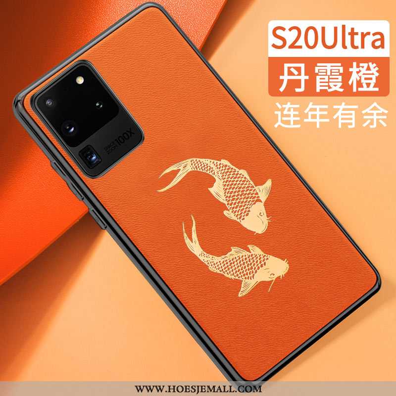 Hoesje Samsung Galaxy S20 Ultra Trend Zacht Siliconen Persoonlijk Mobiele Telefoon Chinese Stijl Ora