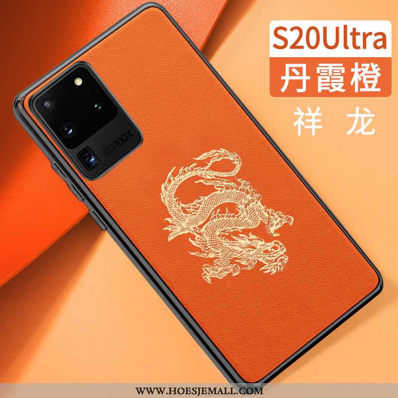 Hoesje Samsung Galaxy S20 Ultra Trend Zacht Siliconen Persoonlijk Mobiele Telefoon Chinese Stijl Ora