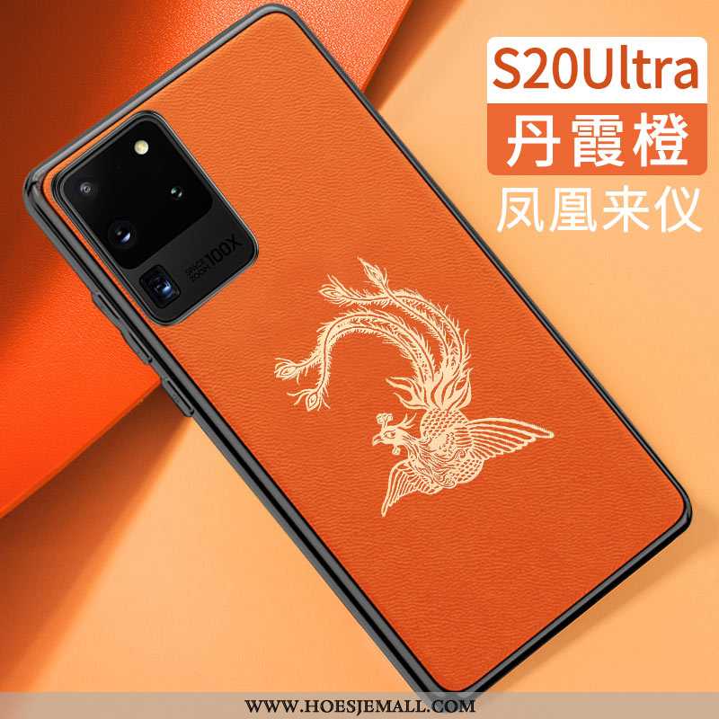 Hoesje Samsung Galaxy S20 Ultra Trend Zacht Siliconen Persoonlijk Mobiele Telefoon Chinese Stijl Ora