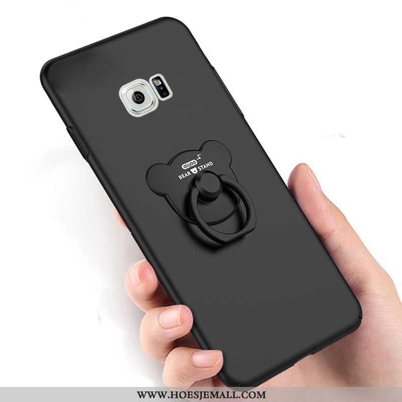 Hoes Samsung Galaxy S6 Scheppend Hanger Hoesje Zwart Mobiele Telefoon Mini Zwarte