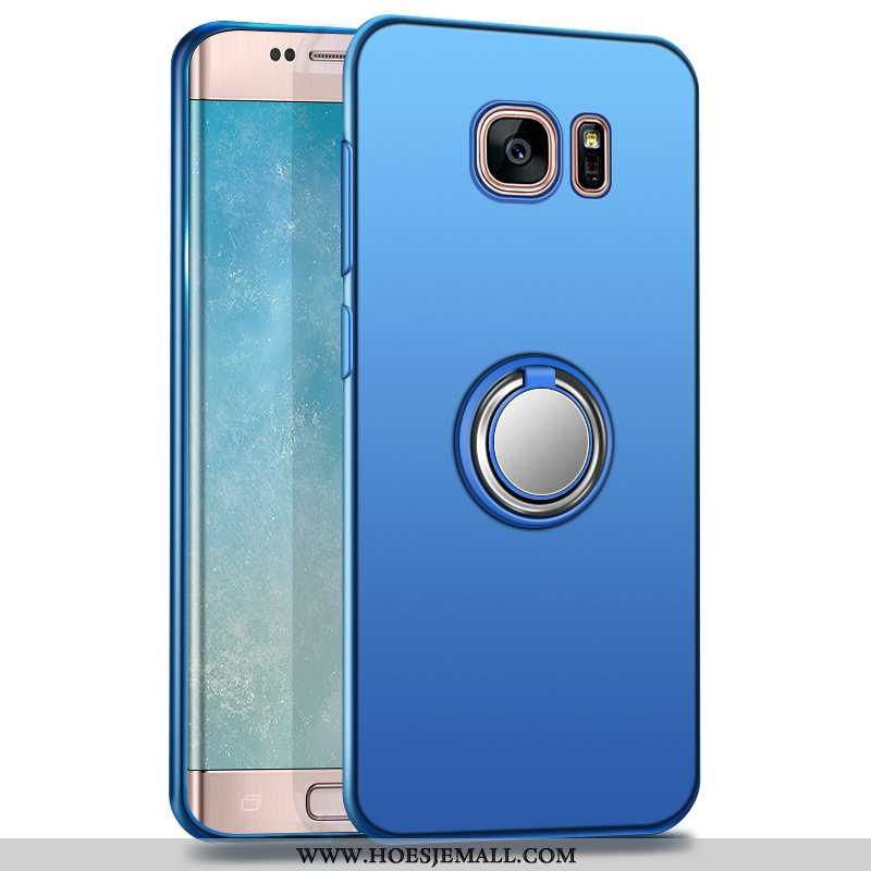 Hoesje Samsung Galaxy S7 Edge Dun Siliconenhoesje Ster Anti-fall Hoes Blauw Super Blauwe
